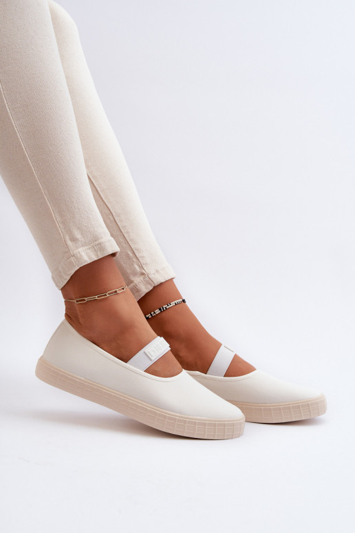 Moteriški batai Big Star NN274601 baltos spalvos