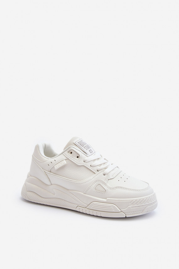 Moteriškos Sneakers modelio batai Big Star NN274667 baltos spalvos