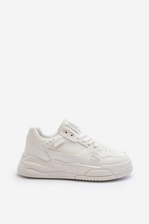 Moteriškos Sneakers modelio batai Big Star NN274667 baltos spalvos