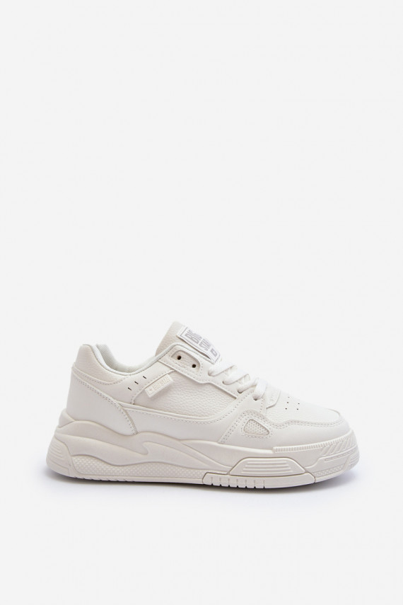 Moteriškos Sneakers modelio batai Big Star NN274667 baltos spalvos