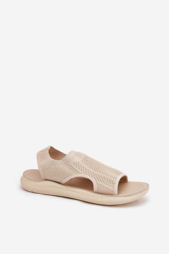 Sportinio stiliaus Moteriškos basutės smėlio spalvos Cesys