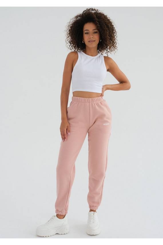 Pure - rožinės spalvos kelnės