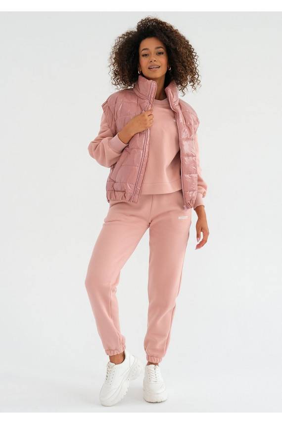 Pure - rožinės spalvos kelnės