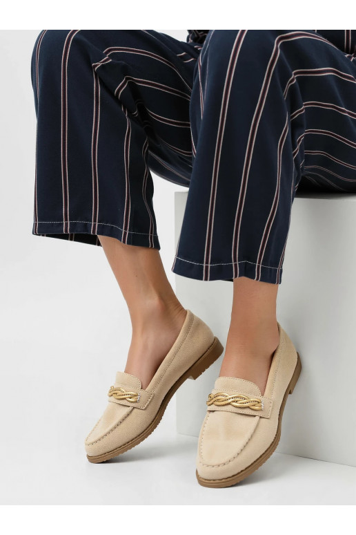 Moteriškos Mokasinai ROCHE BEIGE