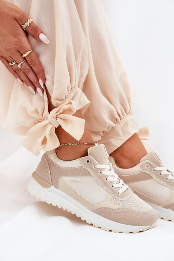 sportiniai bateliai Moteriškos smėlio spalvos Laaksona