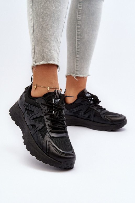 Moteriški laisvalaikio batai Big Star NN274A085 juodos spalvos Moteriški laisvalaikio batai Big Star NN274A085 juodos spalvos