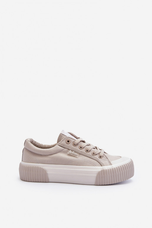 Laisvalaikio bateliai su masyviu padu Lee Cooper LCW-24-31-2178 pilkos spalvos