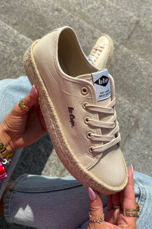 Laisvalaikio bateliai Su Braid Lee Cooper LCW-25-44-3215 smėlio spalvos