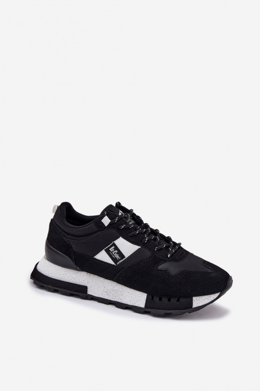 Sneakers modelio batai Vyrai su platforma Lee Cooper LCJ-25-03-3378M juodos spalvos
