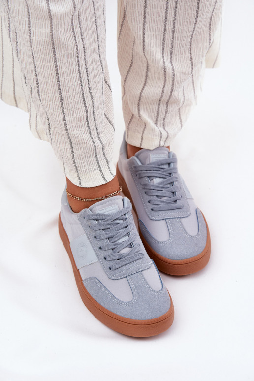 Sneakers modelio batai Moteriškos Big Star RR274805 mėlynos spalvos