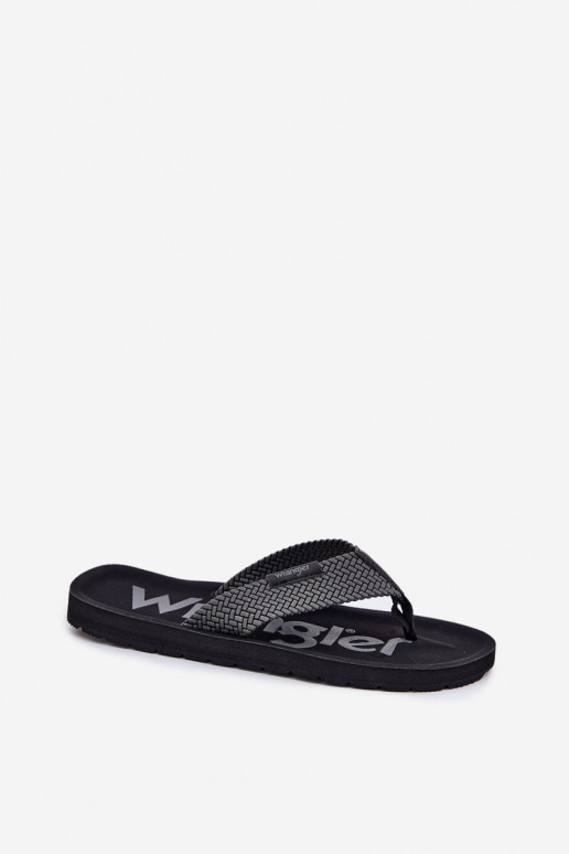 Šlepetės Šlepetės Vyrai WRANGLER ZANE FLIPFLOP MEN LOW 20251044.20251044.10E pilkos spalvos