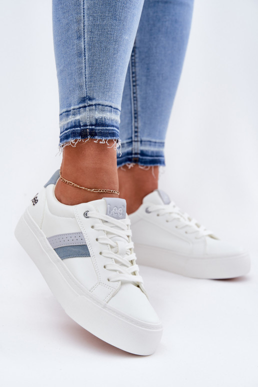 Sneakers modelio batai Moteriškos LEE LAYLA WOMEN LOW 50251003 baltos spalvos
