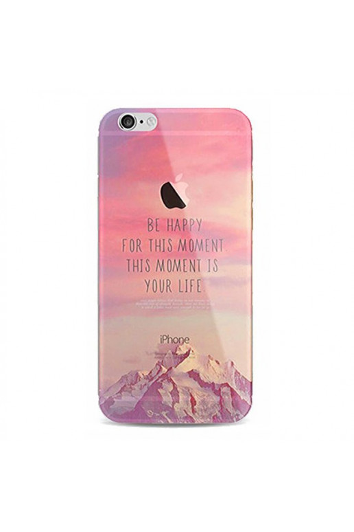 Telefono dėklas IPHONE 5/5S - BE HAPPY FOR THIS MOMENT ETUI16WZ25