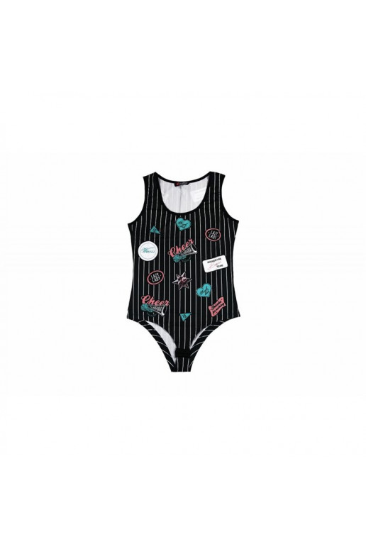 BODY su NADRUKIEM - juodos spalvos - XBODY1CZ