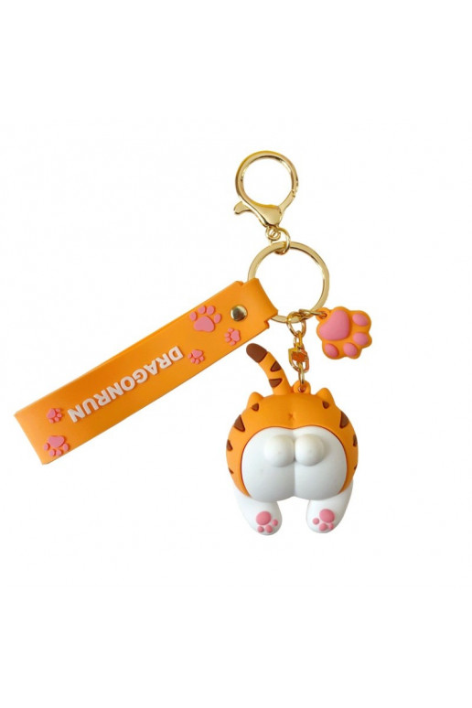 Raktų pakabukas SWEET CAT ORANGE BRL275
