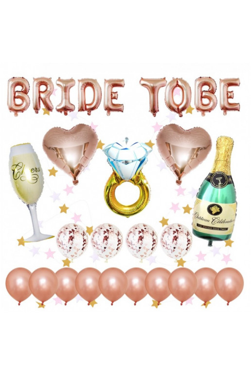 Balionų rinkinys Bride to Be BLN02