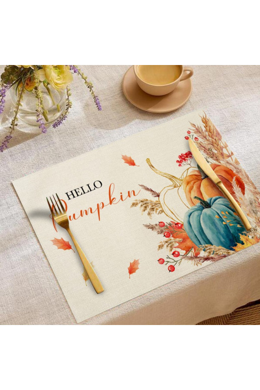 Stalo padekliukas Jesienny Wzór Hello Pumpkin 30x45 cm   MP49