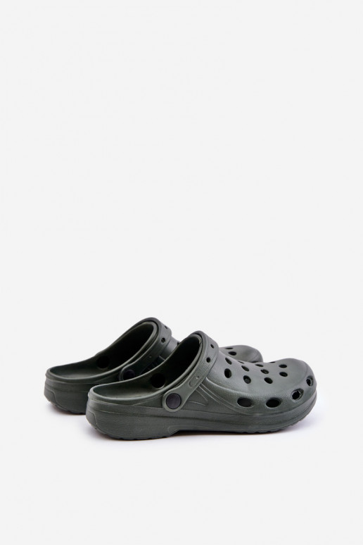 Vyrai Šlepetės basutės Do Ogrodu Basen chaki spalvos