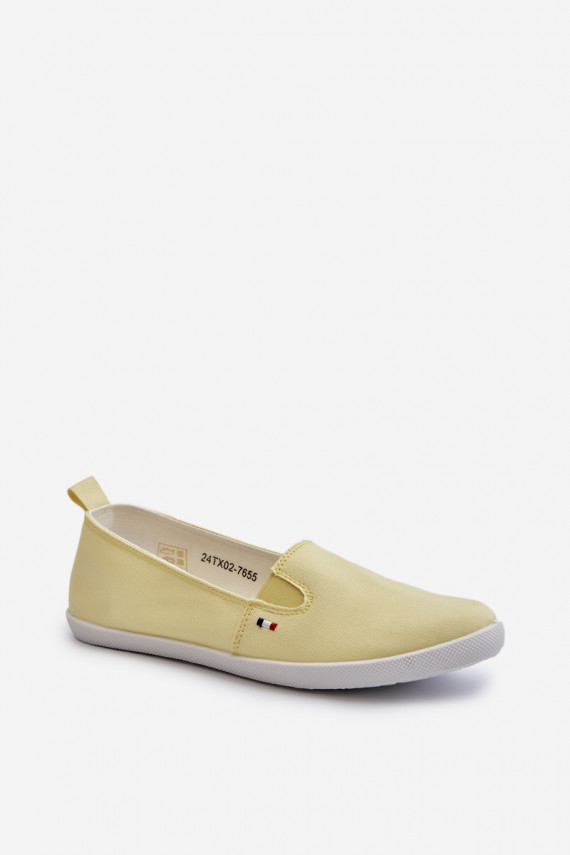 Sportbačiai laisvalaikio batai Slip-On Moteriškos geltonos spalvos Adrancia