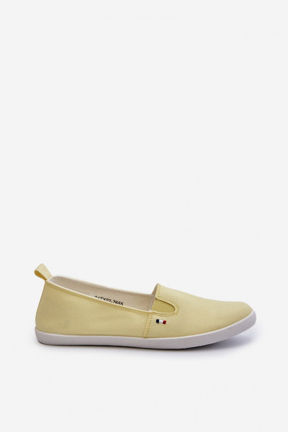 Sportbačiai laisvalaikio batai Slip-On Moteriškos geltonos spalvos Adrancia