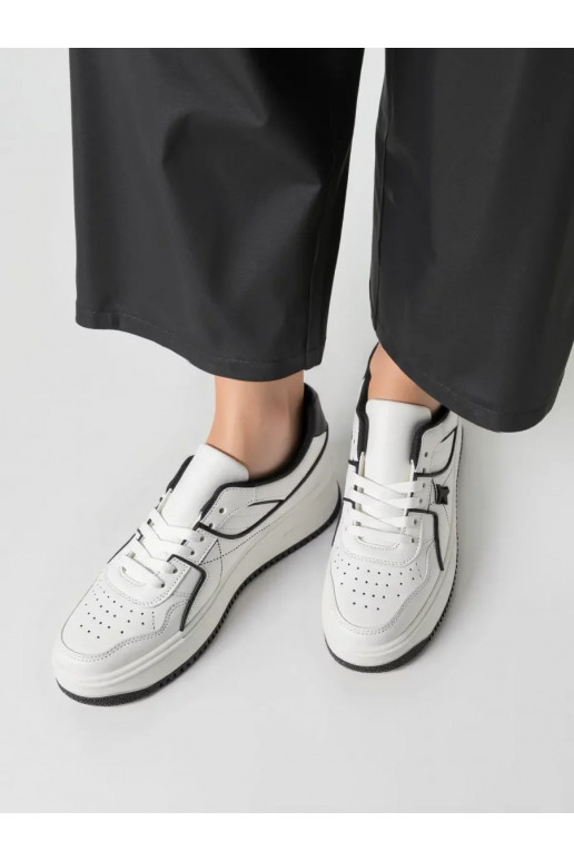 Sportiniai - laisvalaikio batai HOLMES WHITE/BLACK