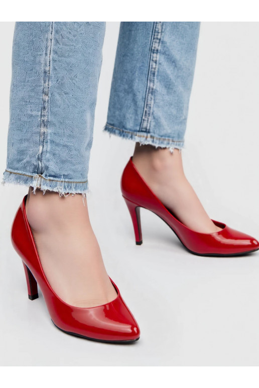 Moteriškos aukštakulniai bateliai LAVITA RED