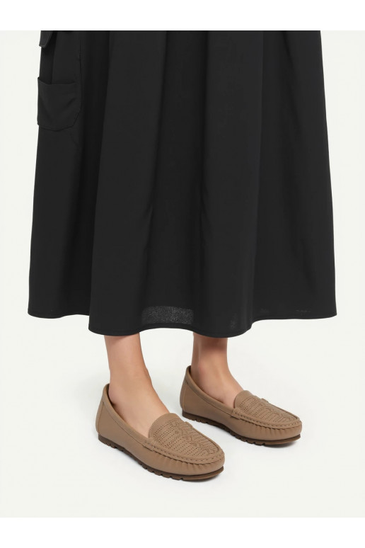 Mokasinai Naturia Beige