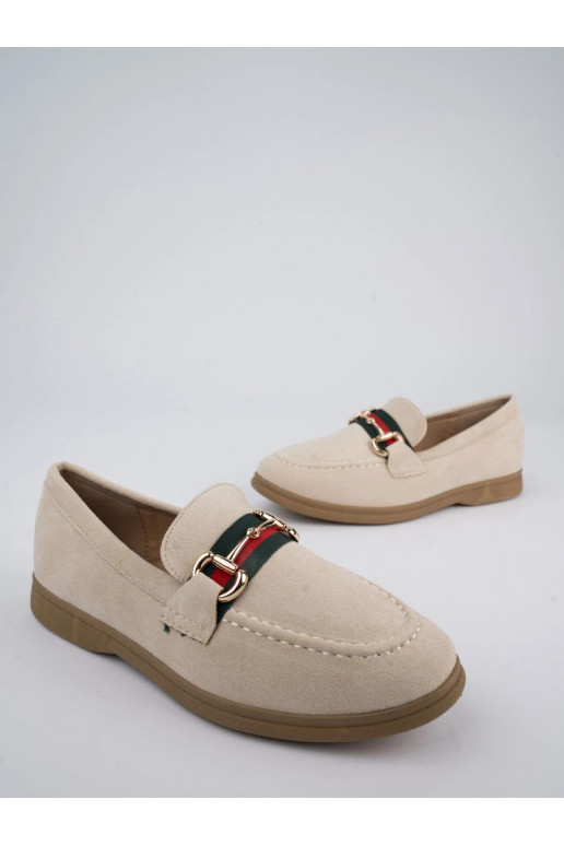 Mokasinai Eleganto smėlio spalvos