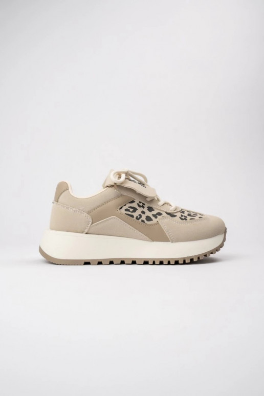 Moteriškos Sneakers modelio batai JET BEIGE