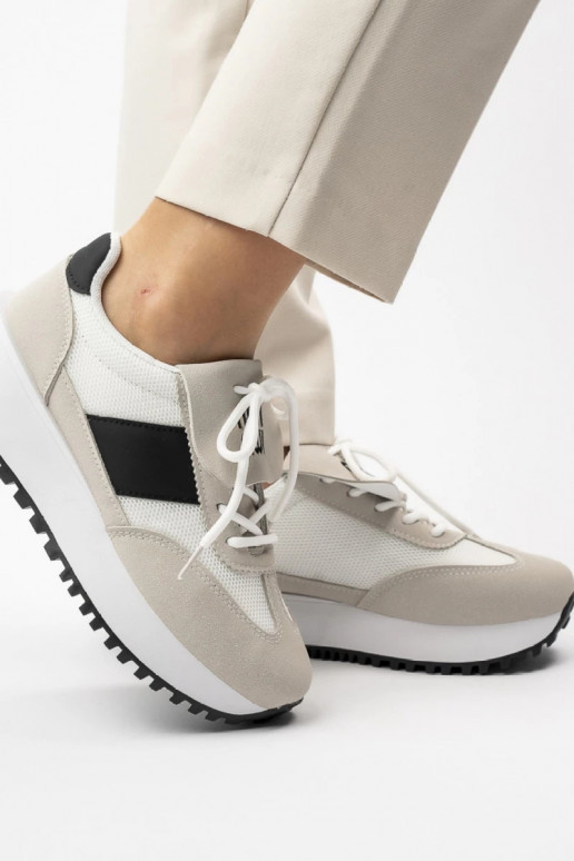 Moteriškos Sneakers modelio batai FLOW BLACK