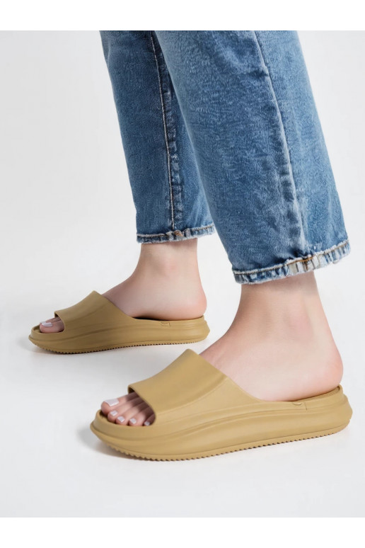 Moteriškos Šlepetės COMFORT SLIDE BEIGE
