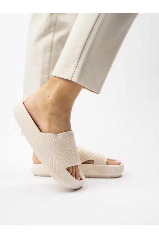 Moteriškos Šlepetės SOFIA BEIGE
