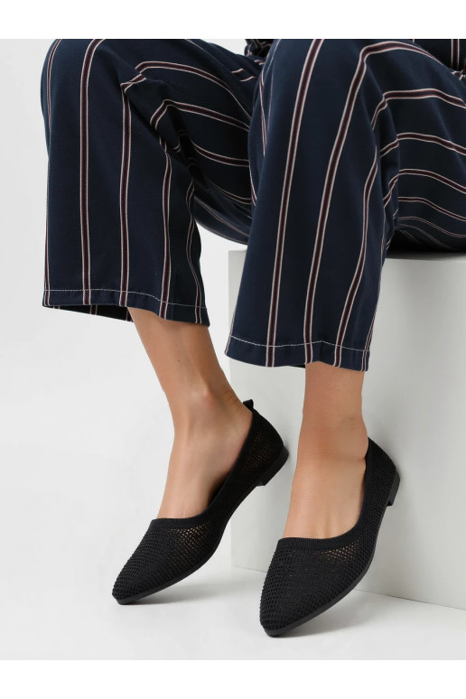 Šlepetės Miejskie Elegance juodos spalvos