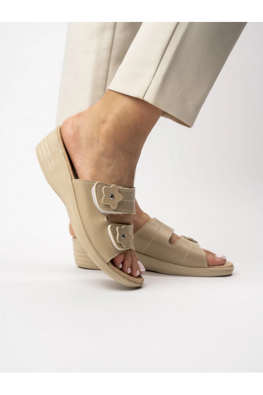 Šlepetės Mira Beige