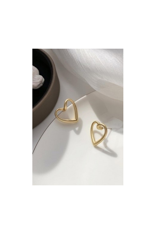 Auskarai Two Hearts