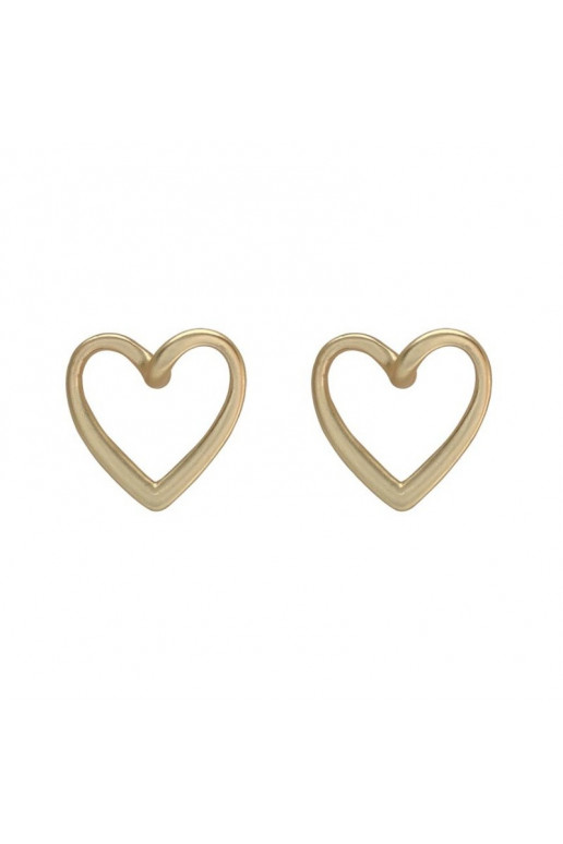 Auskarai Two Hearts
