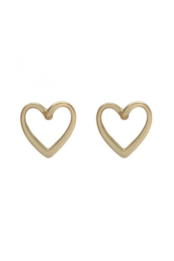 Auskarai Two Hearts