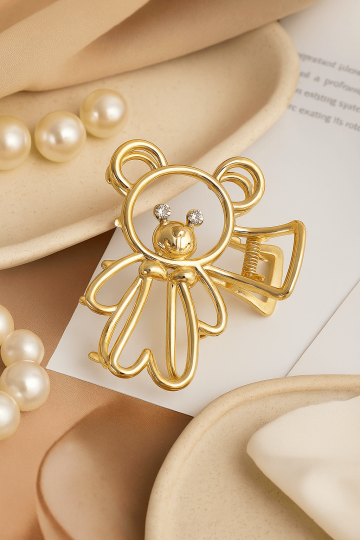 Plaukų segtukas  aukso spalvos