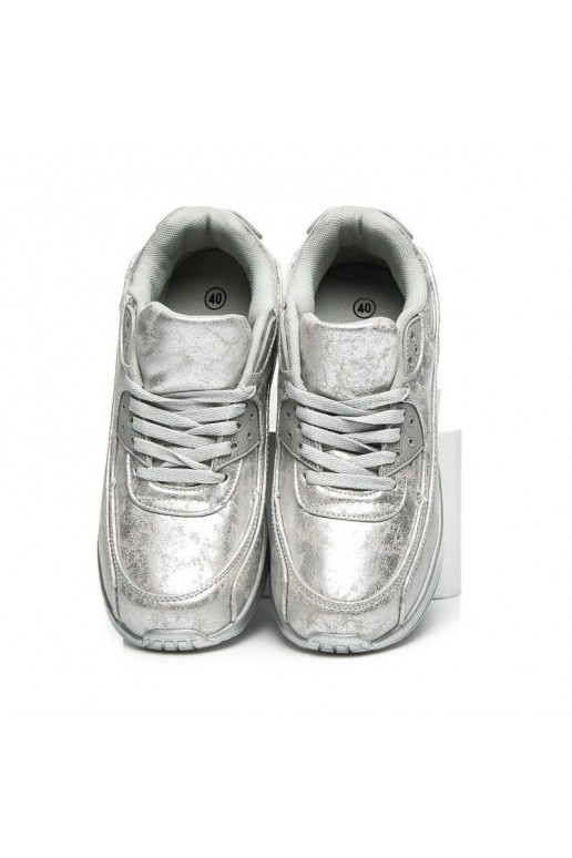 Sportiniai masyvūs sidabrinai batai 1-7S