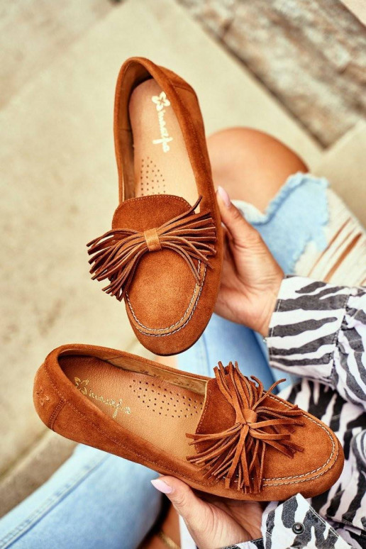 Mokasinai Natūralios odos rudos...