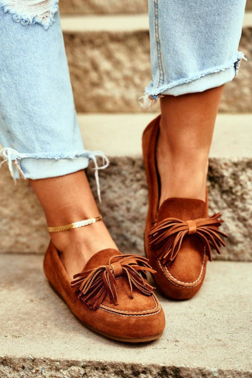 Mokasinai Natūralios odos rudos...