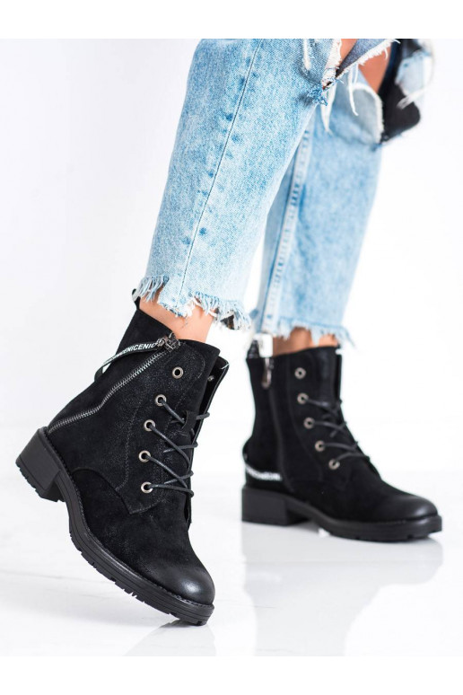 Aulinukai su dekoruotais kulnais VINCEZA