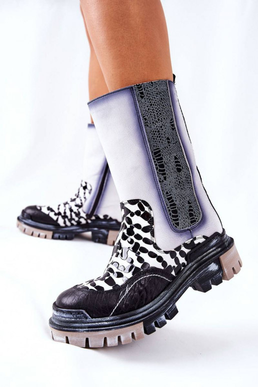 Stilingi Aulinukai Juodos ir baltos...