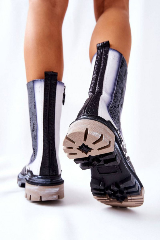 Stilingi Aulinukai Juodos ir baltos...