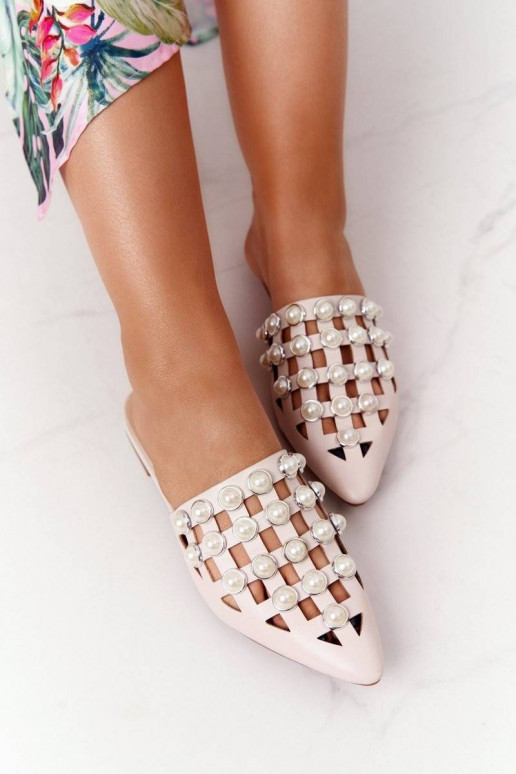 Šlepetės su auliuku I Perłami smėlio...