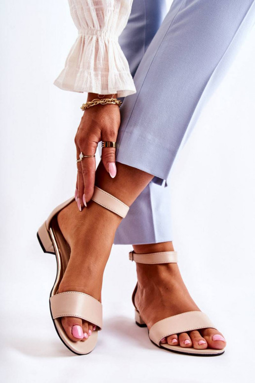 Sandalai smėlio spalvos Shanley