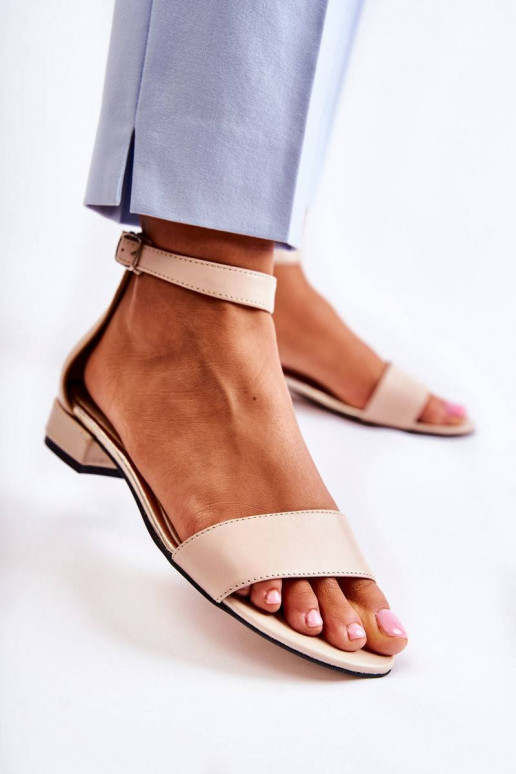 Sandalai smėlio spalvos Shanley