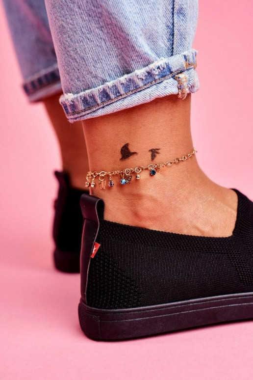 Sportbačiai Slip-on juodos spalvos...