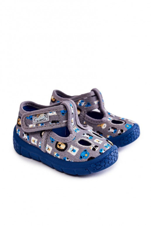 Batai/šlepetės Befado pilkos spalvos