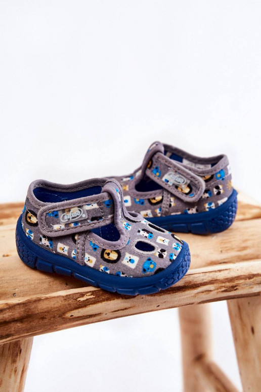 Batai/šlepetės Befado pilkos spalvos